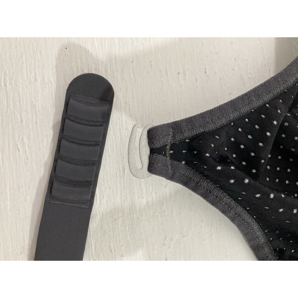 Anita Active Sports Bra 32D Black WireX Adjustable High Impact Moisture Wicking - Picture 6 of 10